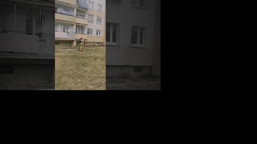 Pożar w Inowrocławiu