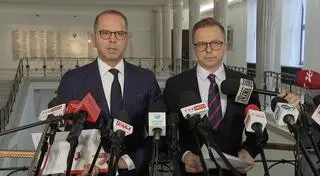 Michał Szczerba i Dariusz Joński