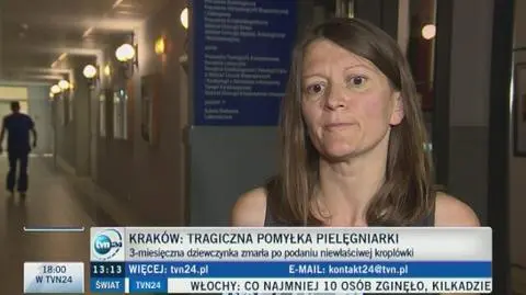 3-miesięczna dziewczynka zmarła w szpitalu