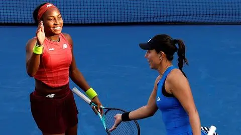 Przedwczesna radość Amerykanki. Deblowa partnerka kompletnie zaskoczona