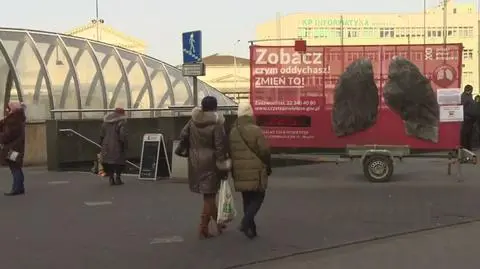 Płuca w Sosnowcu zaczerniły się w dwa tygodnie