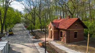 Park Bednarskiego w Krakowie po remoncie