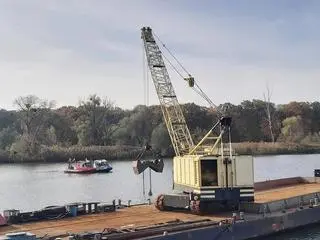 W Odrze znaleziono samochód NATO