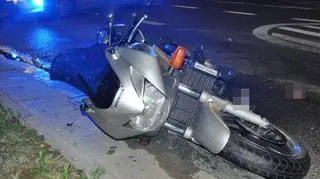 Okazało się, że motocyklista był trzeźwy