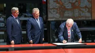 Wielkie obchody 4 czerwca w Gdańsku. Deklaracja Wolności i Solidarności podpisana
