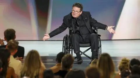 Michael J. Fox na gali wręczenia nagród Emmy 2026