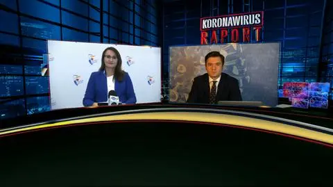 Renata Kaznowska w programie "Koronawirus. Raport"