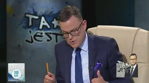 Monika Janus i Piotr Ikonowicz w Tak jest