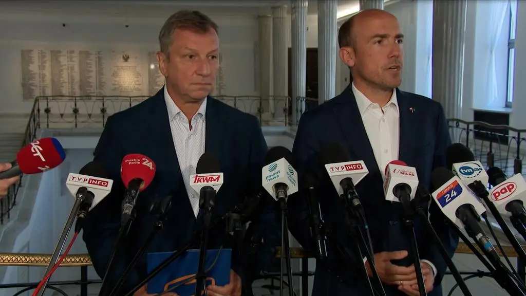 Andrzej Halicki i Borys Budka