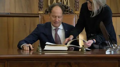 Ambasador Stanów Zjednoczonych odwiedził poznańską uczelnię