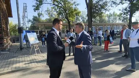 Wiceszef MSWiA nie chciał odpowiadać na pytania w sprawie wydziału lotnictwa w KGP