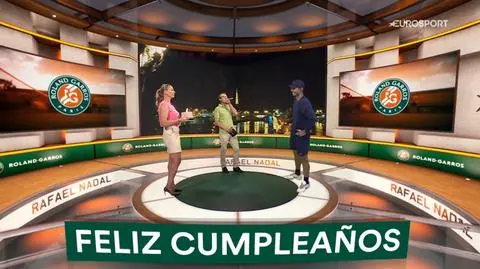 Urodziny Nadala w studiu Eurosportu. "Nie świętujmy, to nie jest powód do dumy"