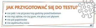 Jak przygotować się do testu?