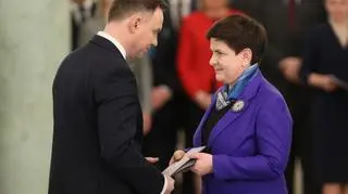 Beata Szydło powołana na urząd wiceprezesa Rady Ministrów