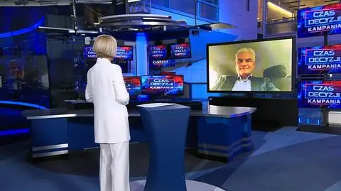 Edwin Bendyk był gościem programu "Czas Decyzji. Kampania"
