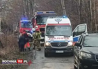 Dziewczynka została przetransportowana do szpitala w Krakowie 