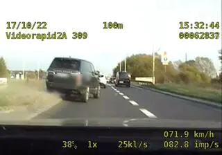 Wartość auta, którym uciekał, została oszacowana na ponad 200 tysięcy złotych