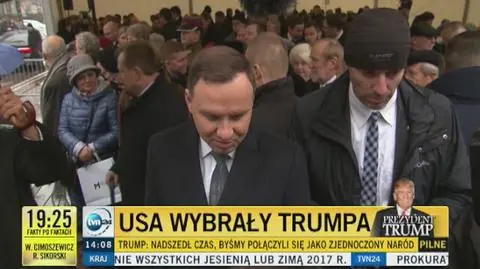 Andrzej Duda gratuluje Donaldowi Trumpowi i pisze do niego list