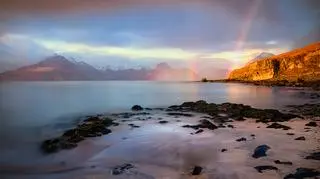Wyspa Skye w archipelagu Hebrydów Wewnętrznych, Szkocja 