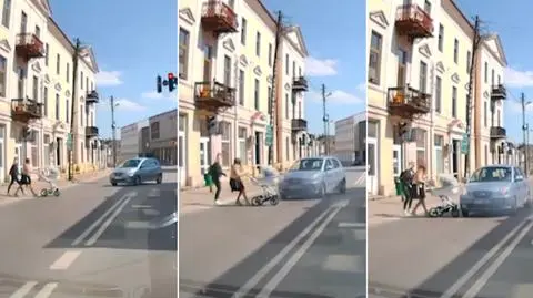 Do zdarzenia doszło na skrzyżowaniu ulicy Wojska Polskiego i Stronczyńskiego.