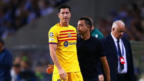 Lewandowski nie ma siły po meczach kadry? Xavi zabrał głos