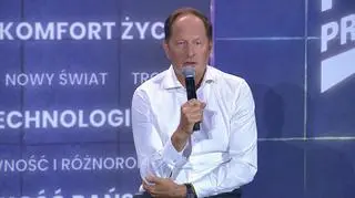 Mark Brzezinski podczas Campusu Polska Przyszłości w Olsztynie