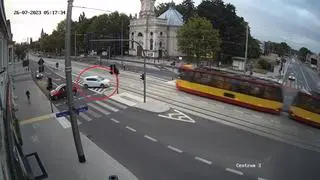 Miał jechać wolno i blokować ruch. Doszło do kolizji