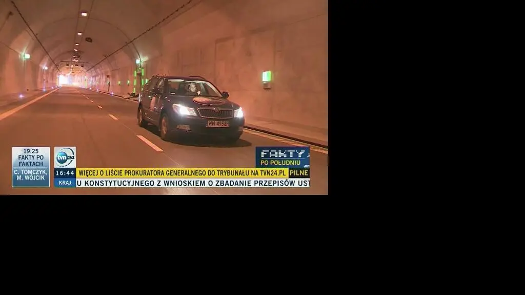 Tunel gotowy, odbiory trwają