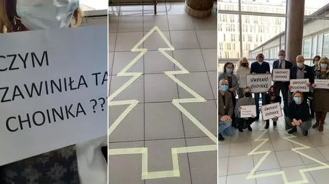 "Czekałem, co mnie jeszcze zaskoczy, ale kwestii aresztu choinki nie przewidziałem"