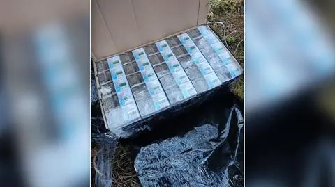 W pakunku znajdowało się 500 paczek papierosów