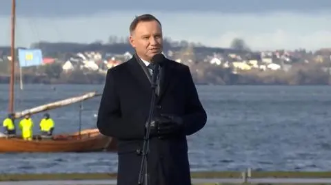 Prezydent Andrzej Duda w Pucku