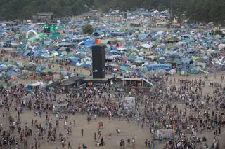 Pol'and'Rock Festival przez lata odbywał się w Kostrzynie nad Odrą