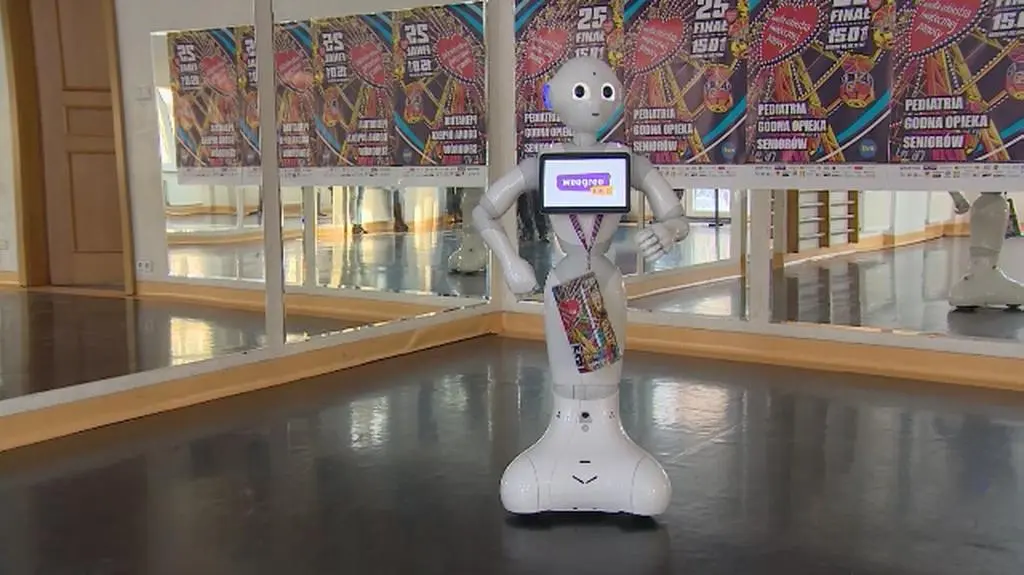 Nietypowy wolontariusz WOŚP. Robot Pepper będzie zachęcał do wsparcia