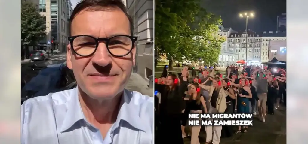 Morawiecki pokazał nagranie. "Byłam w szoku, kiedy to zobaczyłam"
