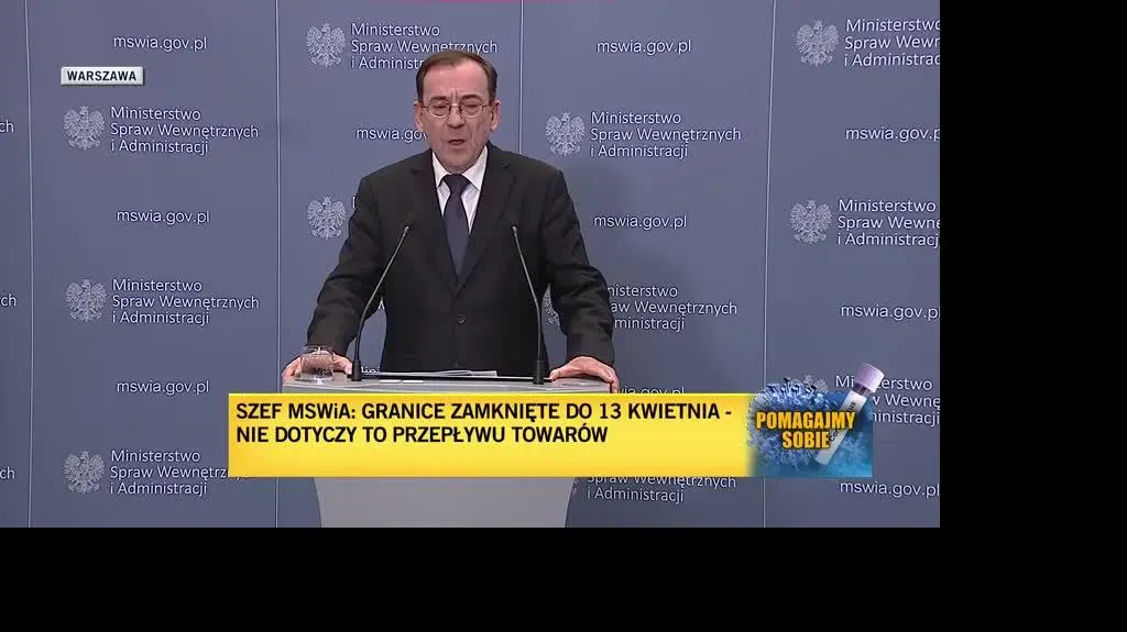 Mariusz Kamiński o kontrolach policji 