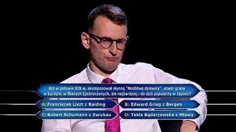 Kto skomponował "Modlitwę dziewicy" - pytanie za milion