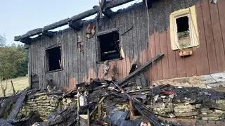 Pożar domu w Wiśle, zginął młody mężczyzna