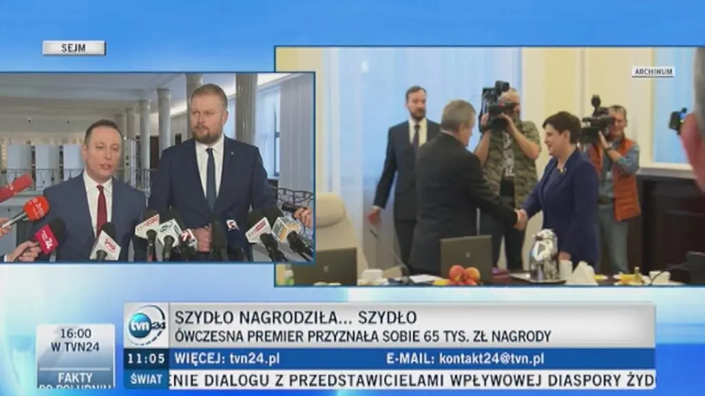 Brejza o nagrodzie dla Szydło: to żenujące