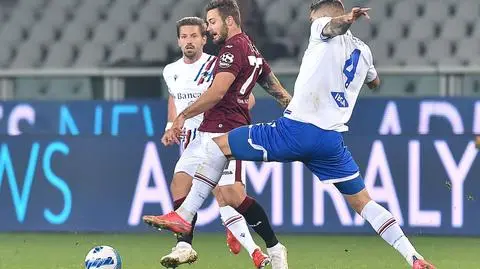 Piękna akcja i asysta. Linetty lepszy od Bereszyńskiego