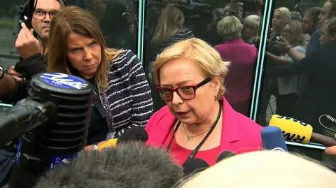 Profesor Gersdorf przerwała urlop i wróciła do pracy