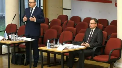 Adam Bodnar w czasie rozprawy przed Trybunałem Konstytucyjnym