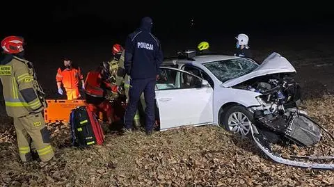 W wypadku zginął kierowca alfy romeo