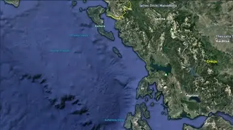 grecja mapka