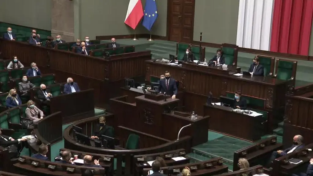 Całe wystąpienie premiera Morawieckiego w Sejmie