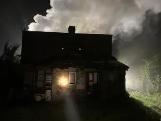 Tragiczny pożar pod Łaskiem