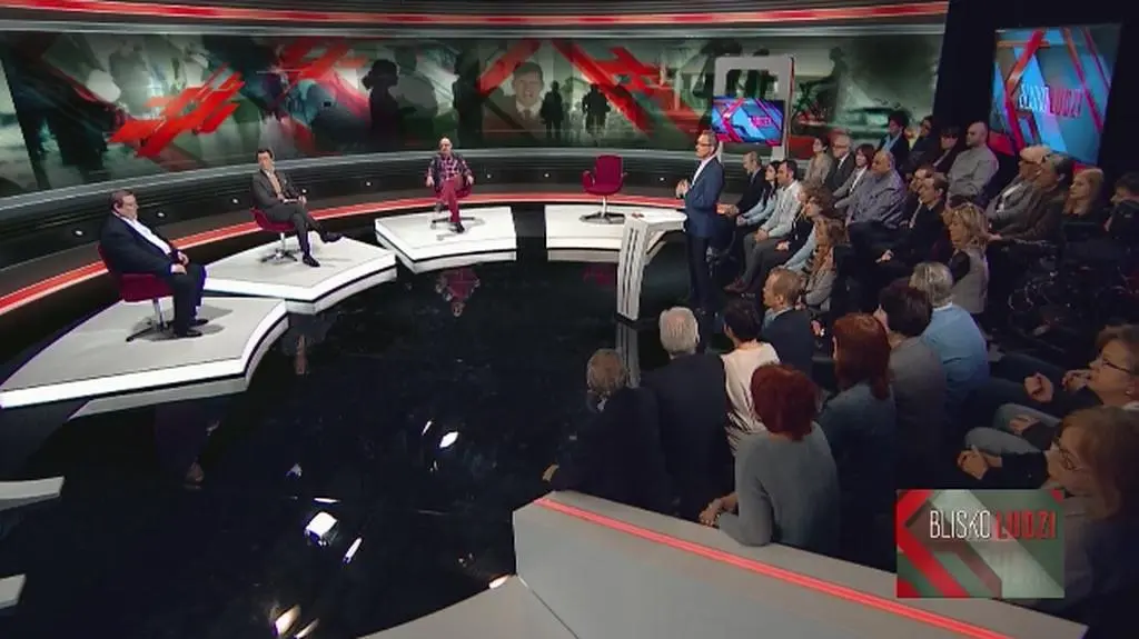 Dyskusja w studio programu "Blisko ludzi"