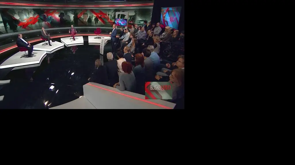 Dyskusja w studio programu "Blisko ludzi"
