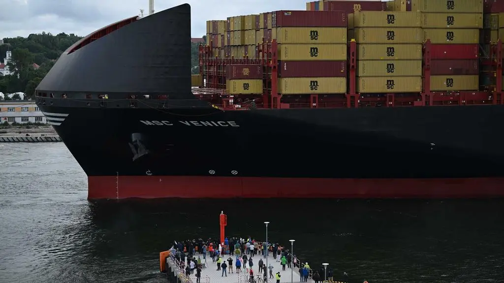MSC Venice w Porcie Gdynia