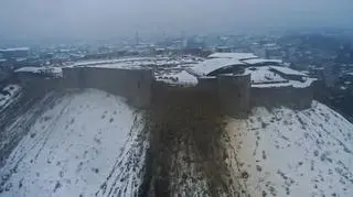 Zniszczony zamek Gaziantep