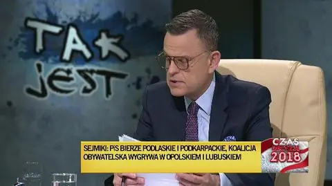 Ryszard Kalisz i prof. Kazimierz Kik w Tak Jest